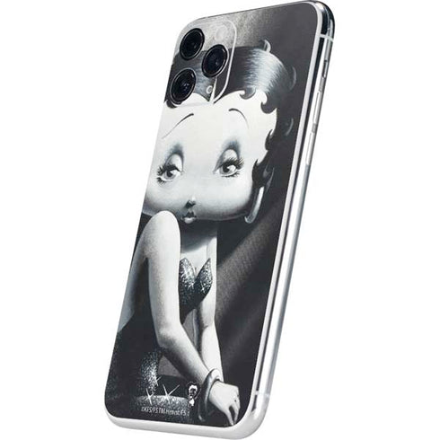 Betty Boop Black and White iPhone 11 Pro Skin