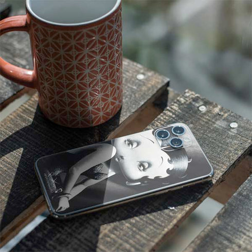Betty Boop Black and White iPhone 11 Pro Skin
