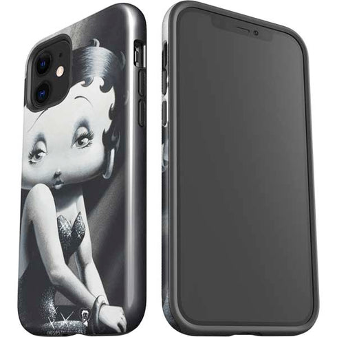 Betty Boop Black and White iPhone 12 Impact Case