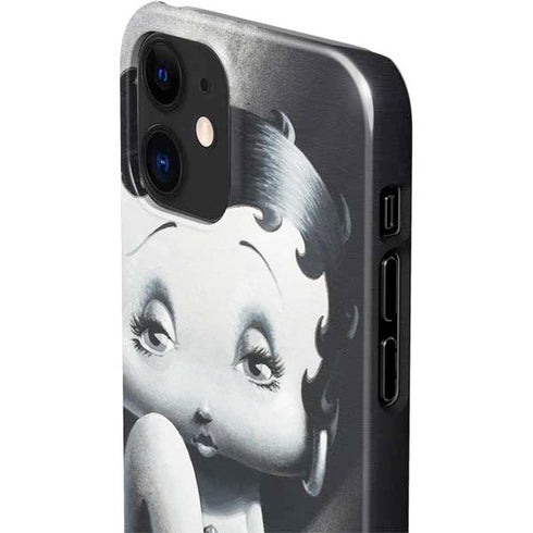 Betty Boop Black and White iPhone 12 Mini Lite Case