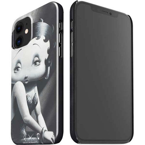 Betty Boop Black and White iPhone 12 Mini Lite Case