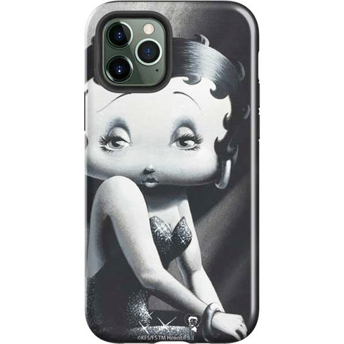 Betty Boop Black and White iPhone 12 Pro Max Impact Case