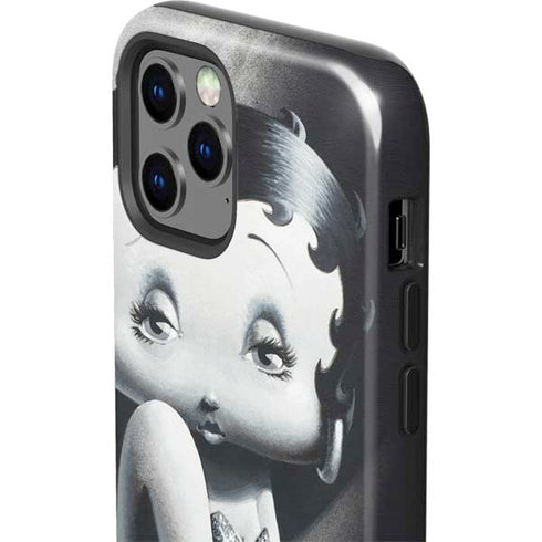 Betty Boop Black and White iPhone 12 Pro Max Impact Case
