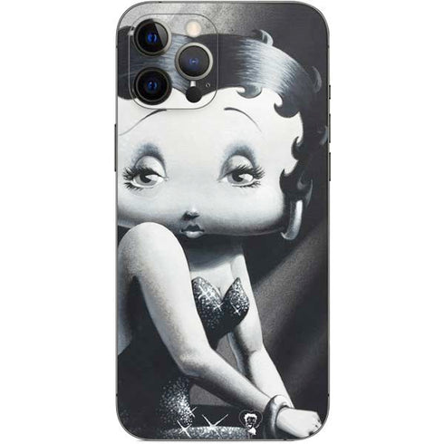 Betty Boop Black and White iPhone 12 Pro Max Skin