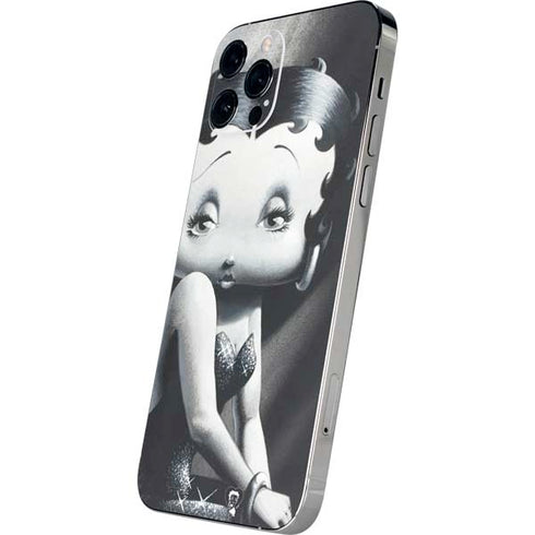 Betty Boop Black and White iPhone 12 Pro Max Skin