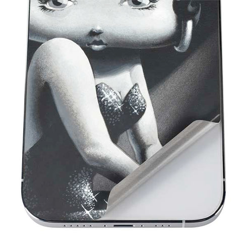 Betty Boop Black and White iPhone 12 Pro Max Skin