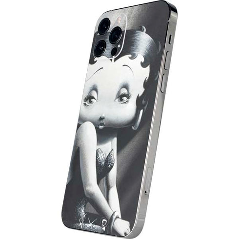 Betty Boop Black and White iPhone 12 Pro Skin