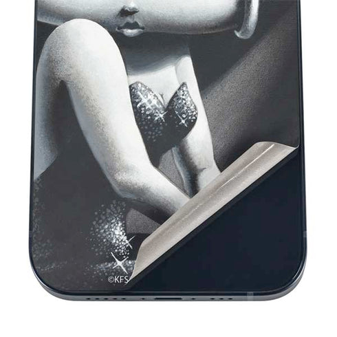 Betty Boop Black and White iPhone 12 Skin