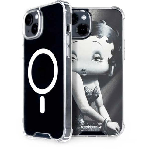 Betty Boop Black and White iPhone 13 MagSafe Case