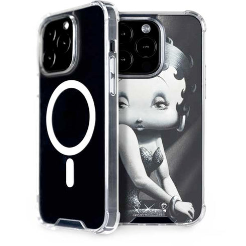 Betty Boop Black and White iPhone 13 Pro MagSafe Case