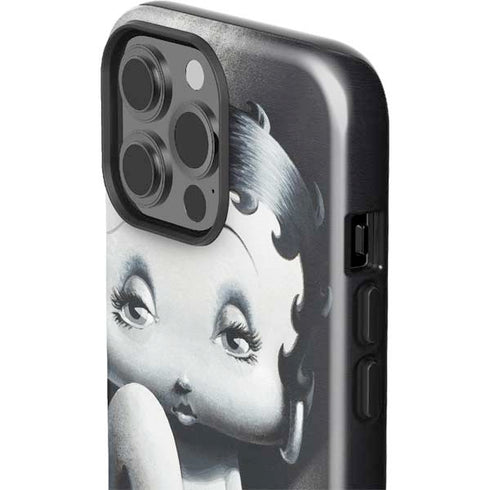 Betty Boop Black and White iPhone 13 Pro Max Impact Case