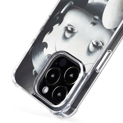 Betty Boop Black and White iPhone 13 Pro Max MagSafe Case