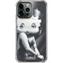 Betty Boop Black and White iPhone 14 Pro Max Clear Case