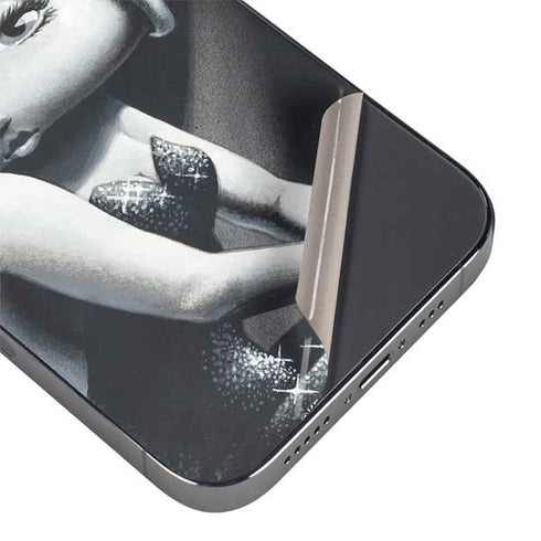 Betty Boop Black and White iPhone 14 Pro Max Skin