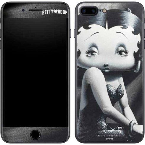 Betty Boop Black and White iPhone 7 Plus Skin