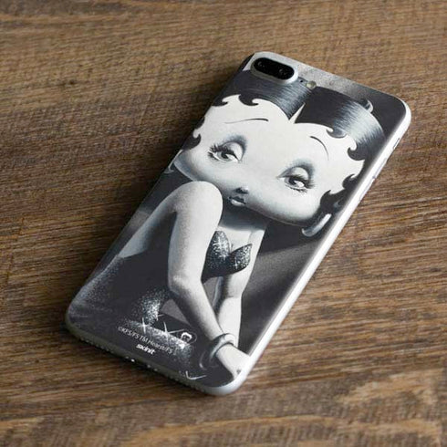 Betty Boop Black and White iPhone 7 Plus Skin