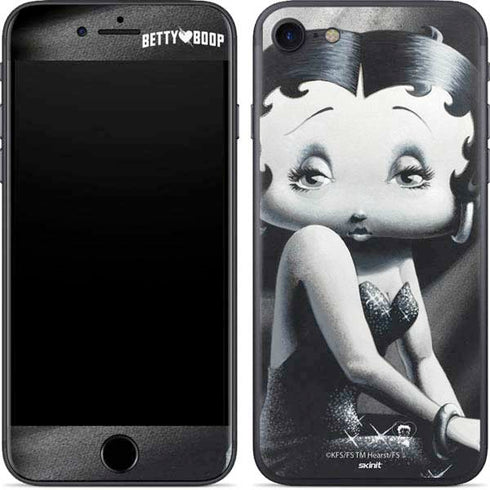 Betty Boop Black and White iPhone 7 Skin