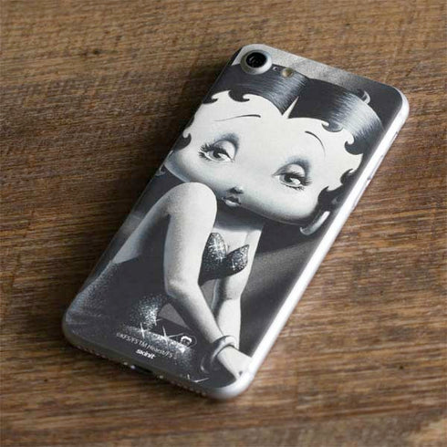 Betty Boop Black and White iPhone 8 Skin