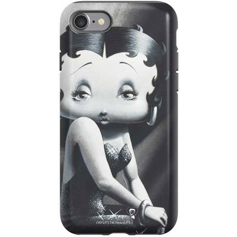 Betty Boop Black and White iPhone SE (2nd & 3rd Gen) Pro Case