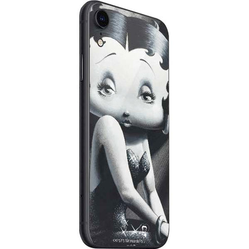 Betty Boop Black and White iPhone SE (2nd & 3rd Gen) Skin
