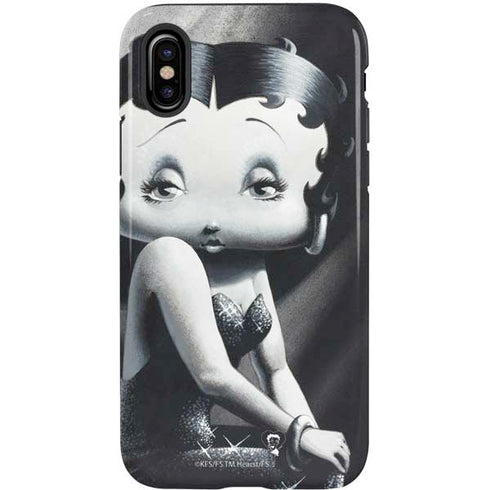 Betty Boop Black and White iPhone X Pro Case