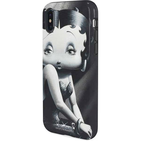 Betty Boop Black and White iPhone X Pro Case