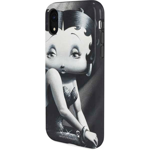 Betty Boop Black and White iPhone XR Pro Case