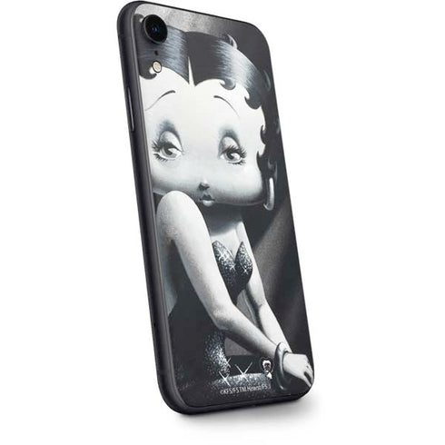Betty Boop Black and White iPhone XR Skin