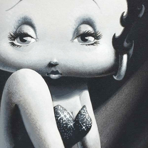 Betty Boop Black and White iPhone XR Skin