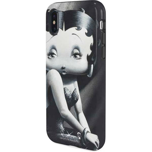 Betty Boop Black and White iPhone XS Pro Case