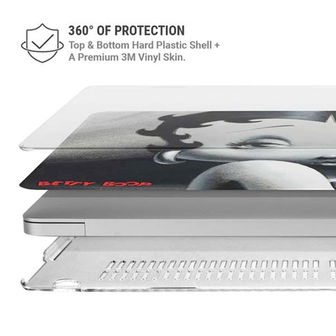 Betty Boop Black and White MacBook Air 13in M1 (2021) Case plus Skin
