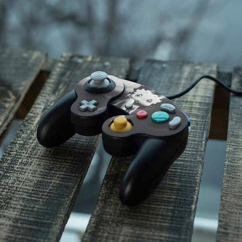 Betty Boop Black and White Nintendo GameCube Controller Skin