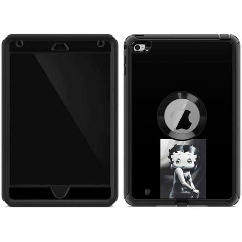 Betty Boop Black and White Otterbox Defender iPad Skin