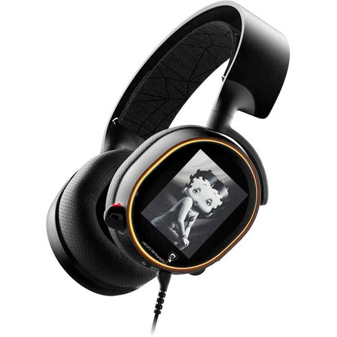 Betty Boop Black and White SteelSeries Arctis 5 Skin