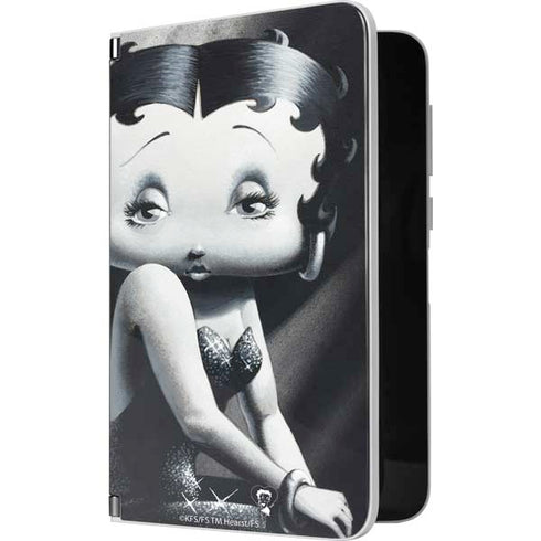 Betty Boop Black and White Surface Duo Skin