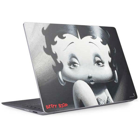 Betty Boop Black and White Surface Laptop 2 Skin