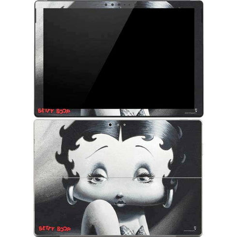 Betty Boop Black and White Surface Pro 4 Skin