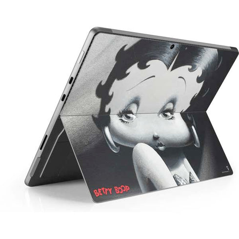 Betty Boop Black and White Surface Pro 8 Skin