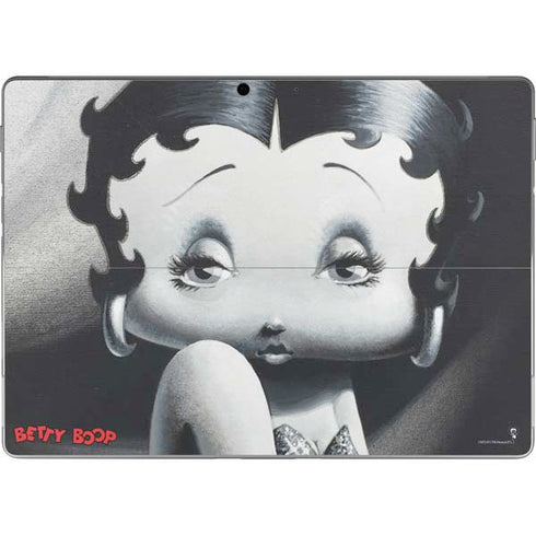 Betty Boop Black and White Surface Pro 9 Skin