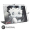 Betty Boop Black and White Universal Laptop 12in (9.8 x 6.8in) Skin