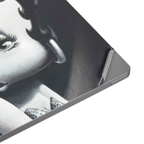 Betty Boop Black and White Universal Laptop 17in (13.8 x 10in) Skin