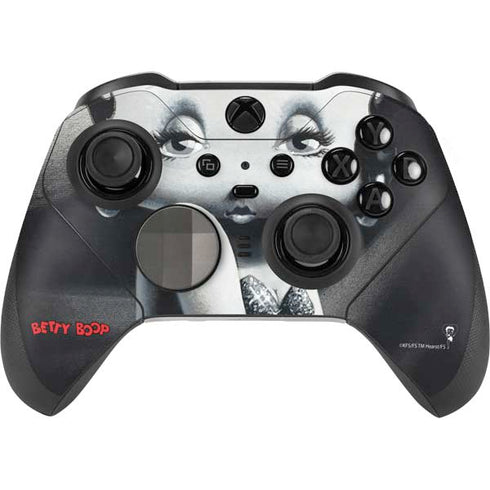 Betty Boop Black and White Xbox Elite Wireless Controller Series 2 Skin