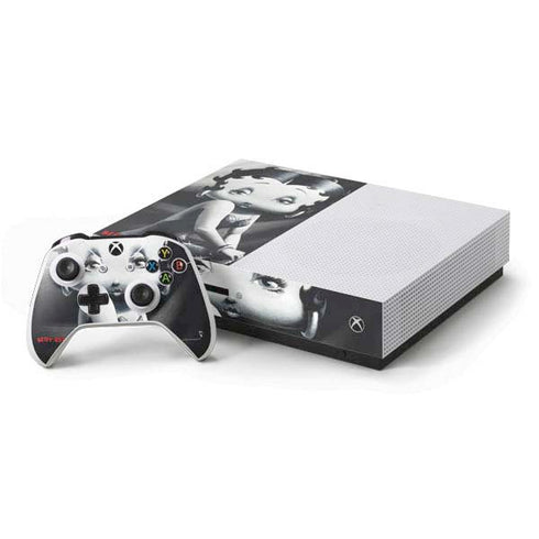 Betty Boop Black and White Xbox One Skins