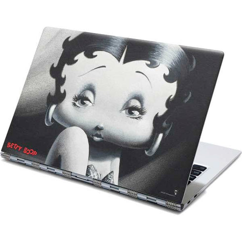 Betty Boop Black and White Yoga 910 2-in-1 14in Touch-Screen Skin