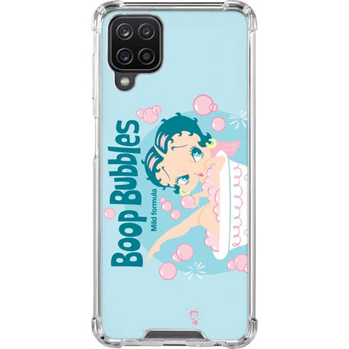 Betty Boop Bubbles Galaxy A12 Clear Case