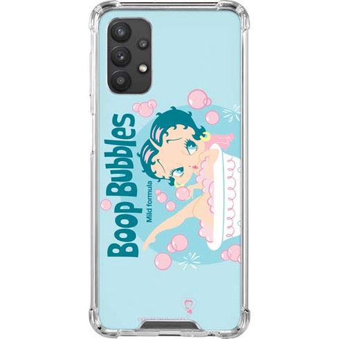 Betty Boop Bubbles Galaxy A32 5G Clear Case
