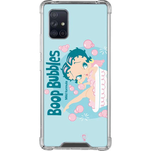 Betty Boop Bubbles Galaxy A71 5G Clear Case