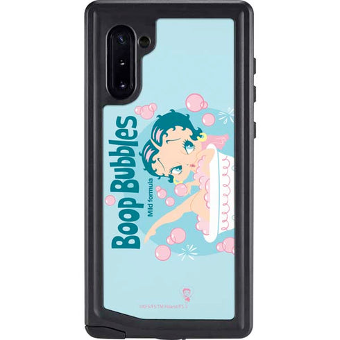 Betty Boop Bubbles Galaxy Note 10 Waterproof Case