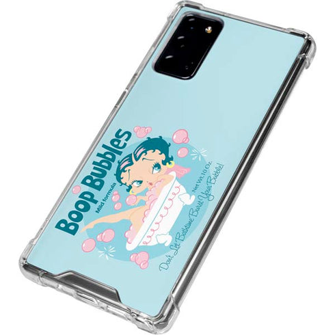 Betty Boop Bubbles Galaxy Note20 5G Clear Case