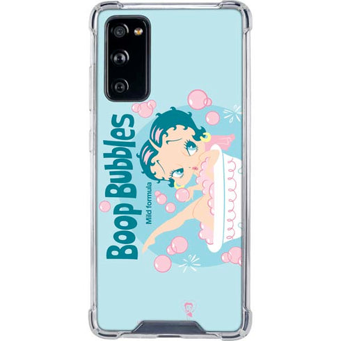 Betty Boop Bubbles Galaxy S20 FE Clear Case